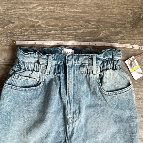 NEW FRAME Elastic Waist Jeans in Meridian - Picture 10 of 15